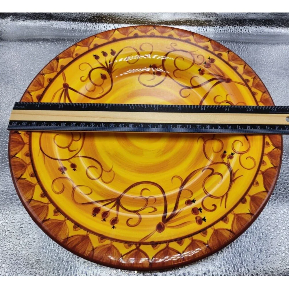 Pier 1 Imports Hand Painted Earthenware 